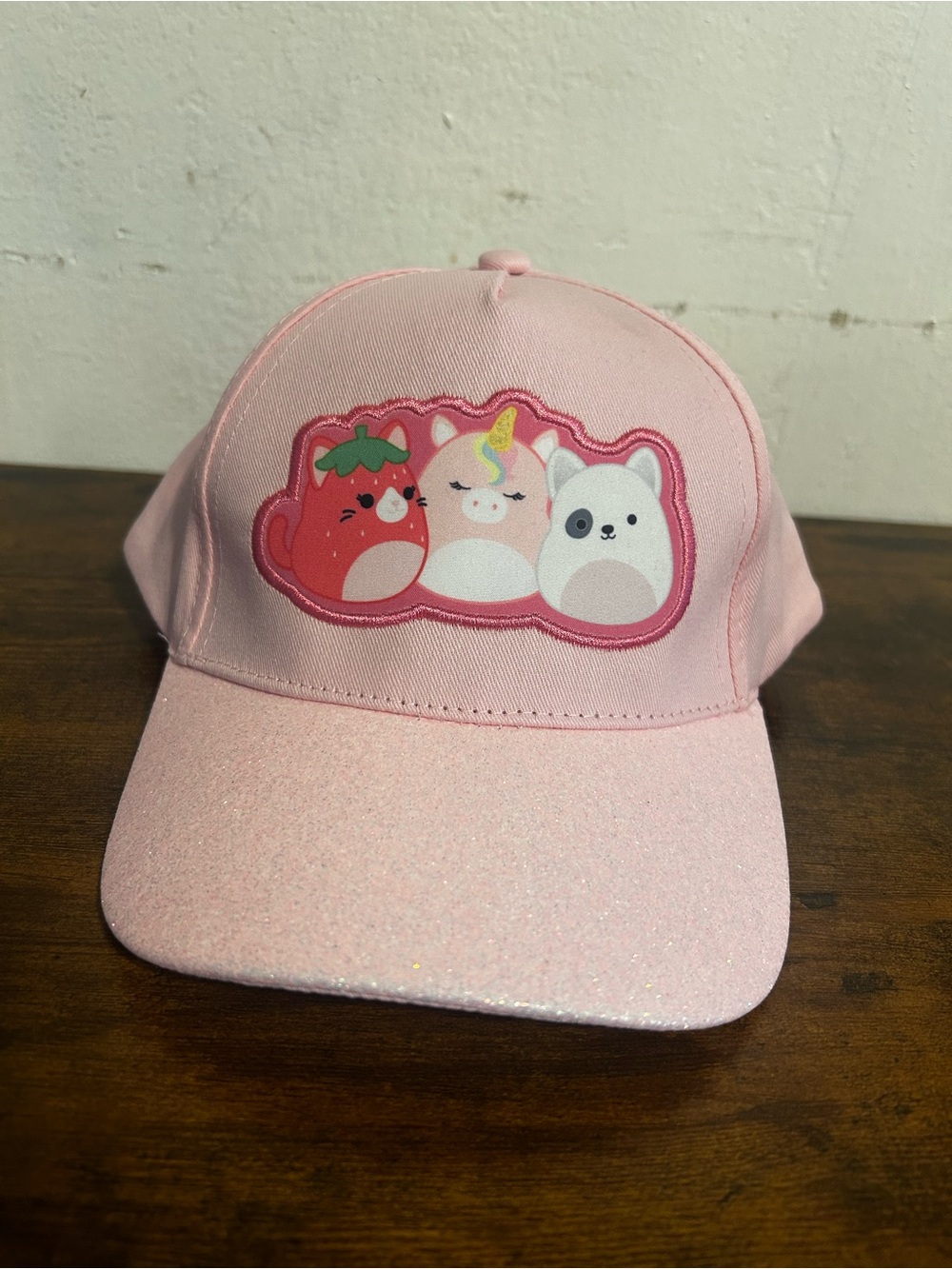 Kids Pink Squishmallows Baseball Hat NWT